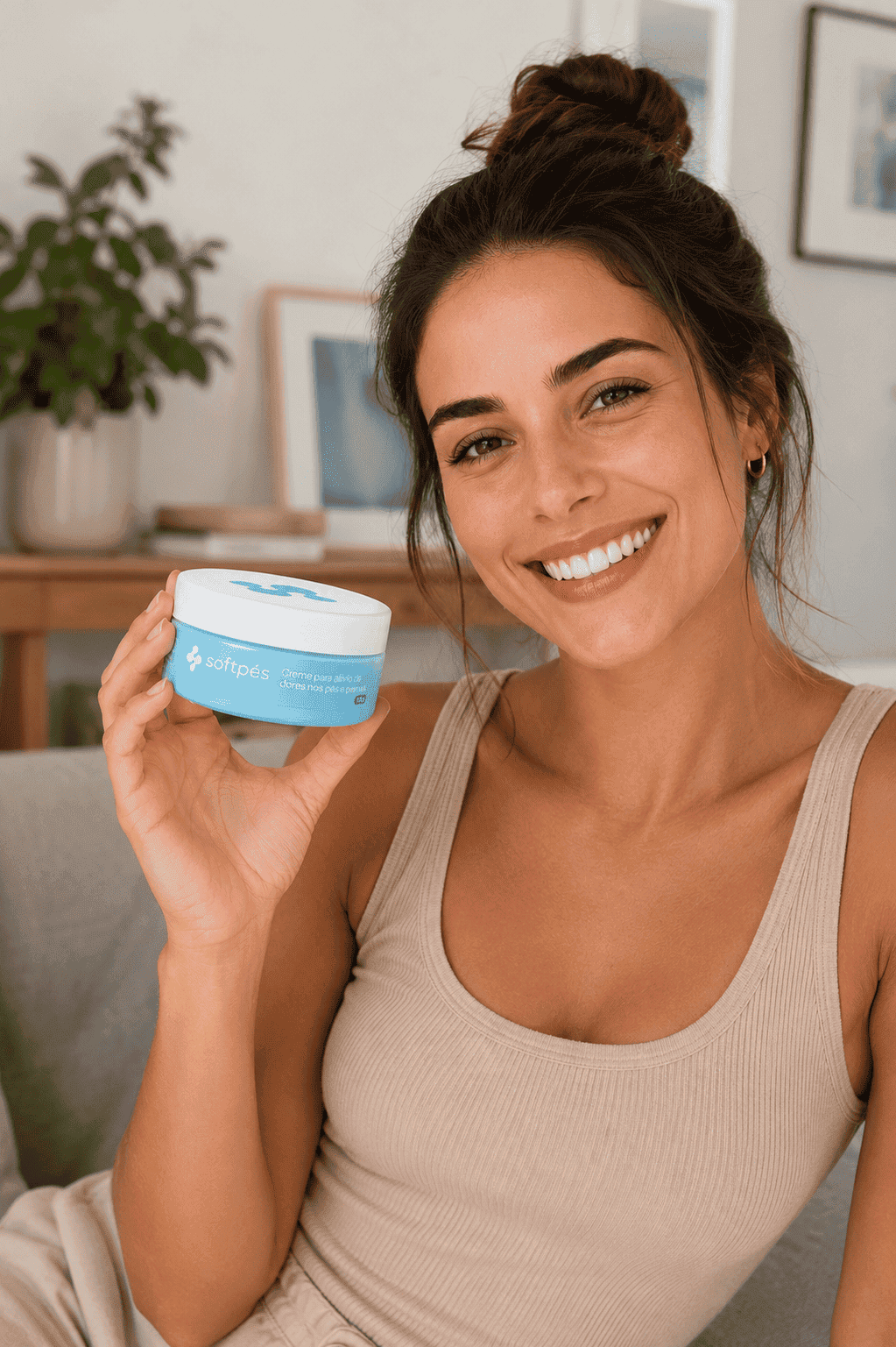 CREME PARA DORES PÉS E PERNAS