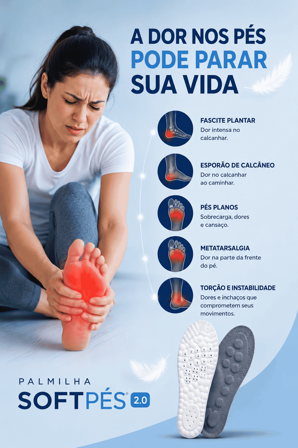 PALMILHA SOFT 2.0 - ULTRA CONFORT