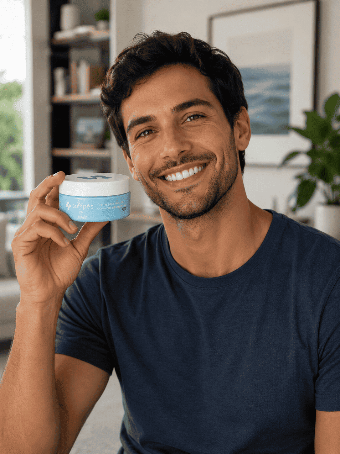 CREME PARA DORES PÉS E PERNAS
