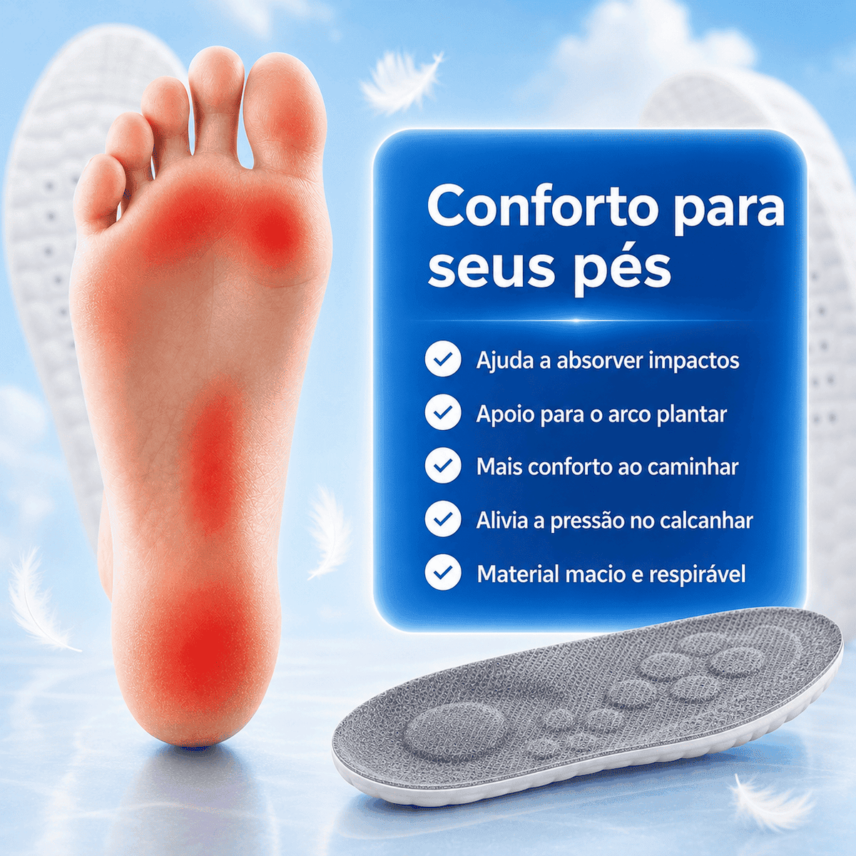 Palmilha Soft Ultra Confort 2.0