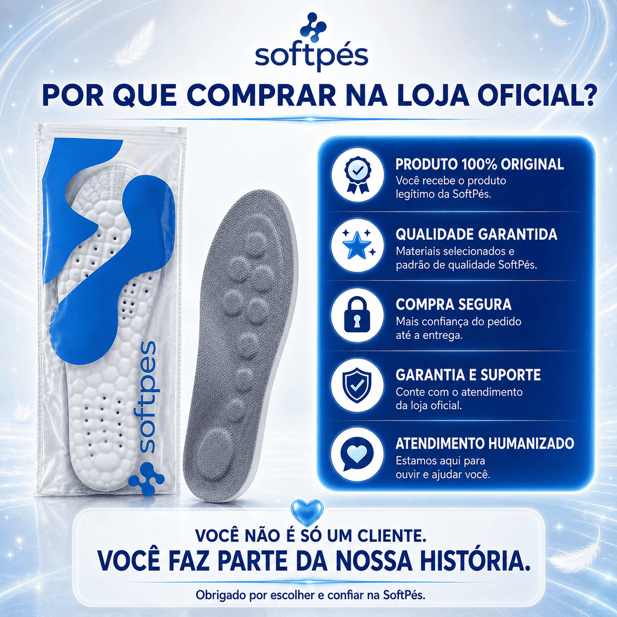 Palmilha Soft Ultra Confort 2.0
