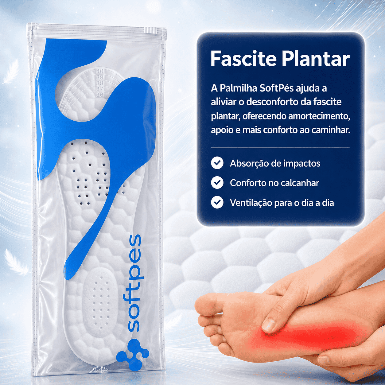 Palmilha Soft Ultra Confort 2.0